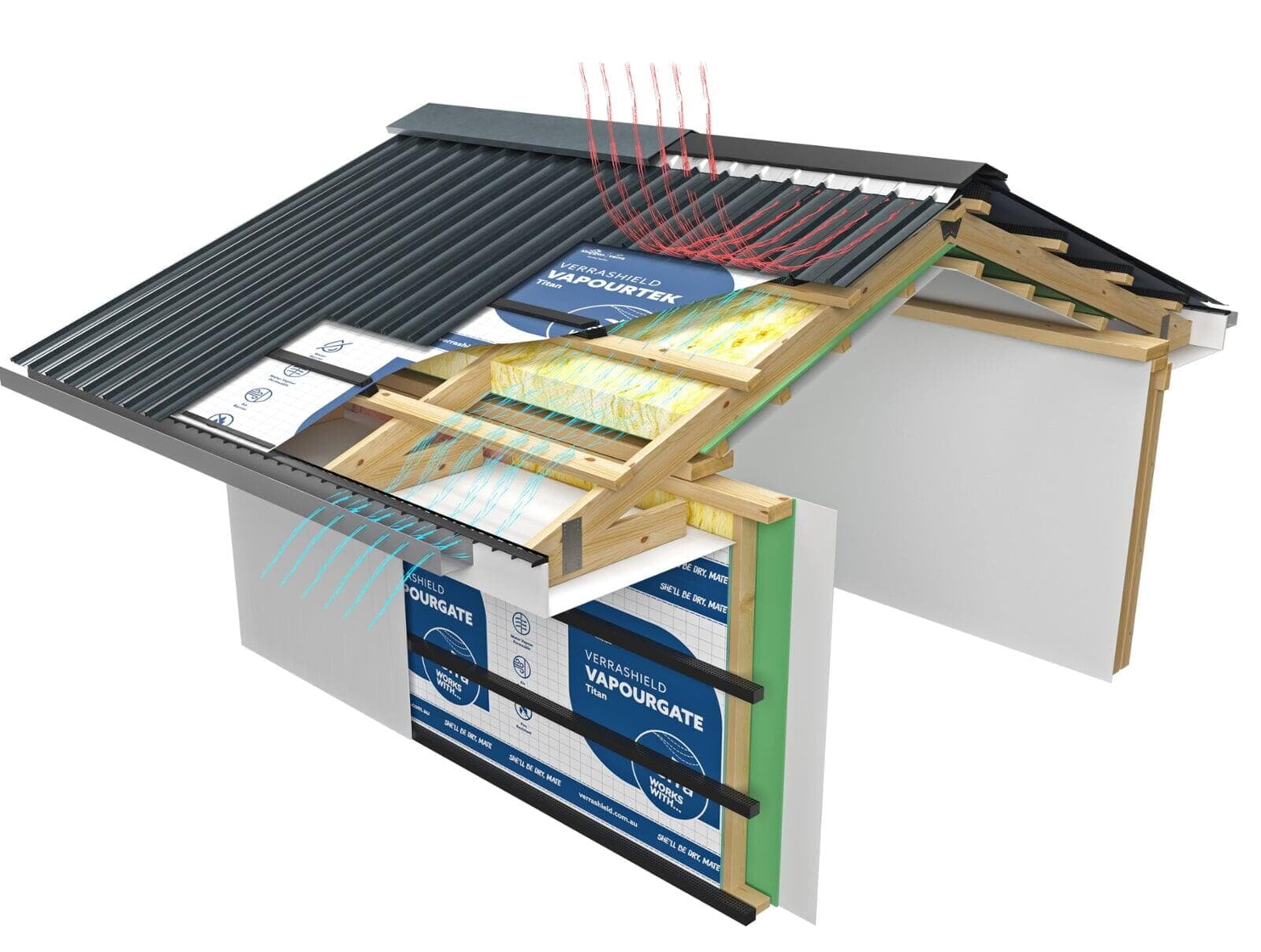 Metal Traditional Pitched Roof ≥15° – 75°